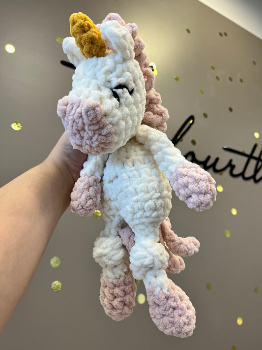 Sweet Dreams Crochet Unicorn Lovey