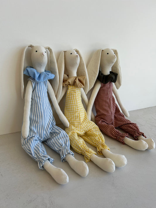 Bunny Bedtime Buddy with Removeable Scrunchie