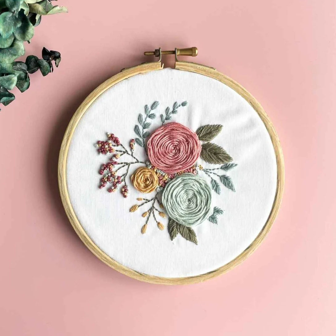 Roses Embroidery Kit