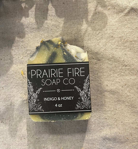 Indigo and Honey Soap