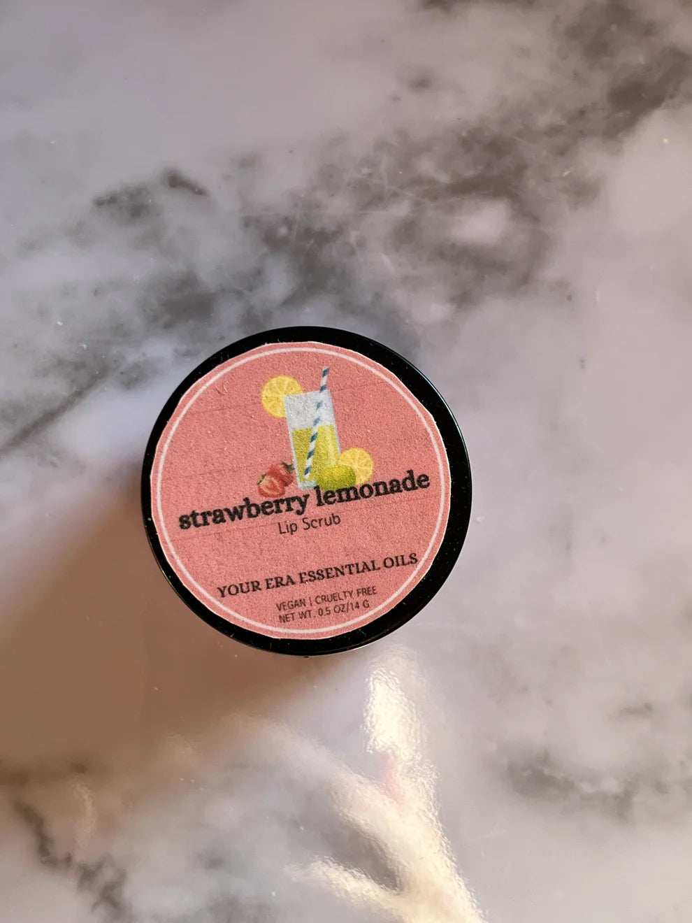 Strawberry Lemonade Lip Scrub