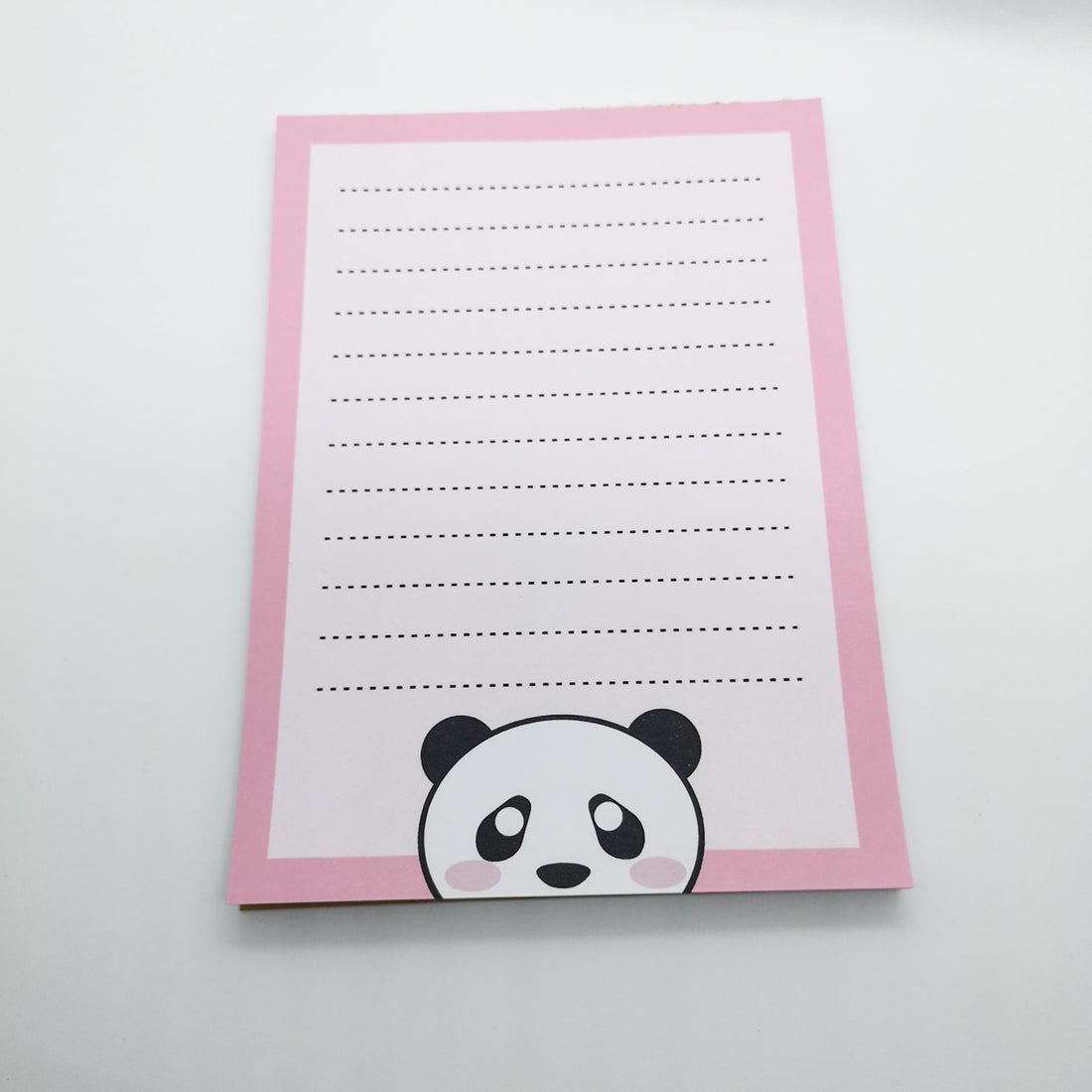 Kawaii Panda Lined Notepad