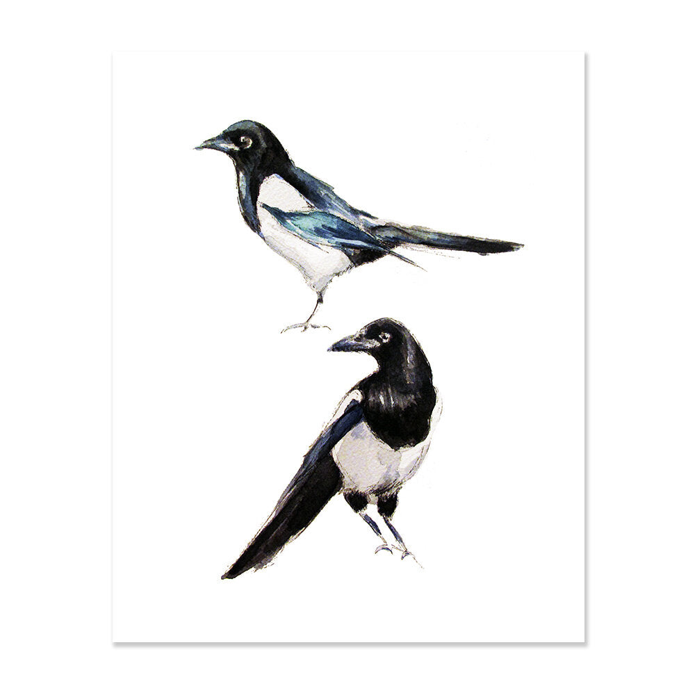 Magpies Print – The Fourth
