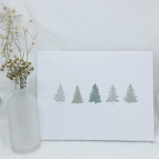 Trees Greeting Card