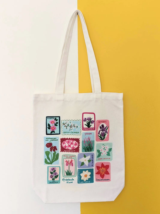 Provincial Flowers Tote Bag