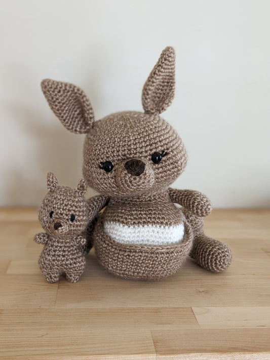 Kanga and Roo Amigurumi