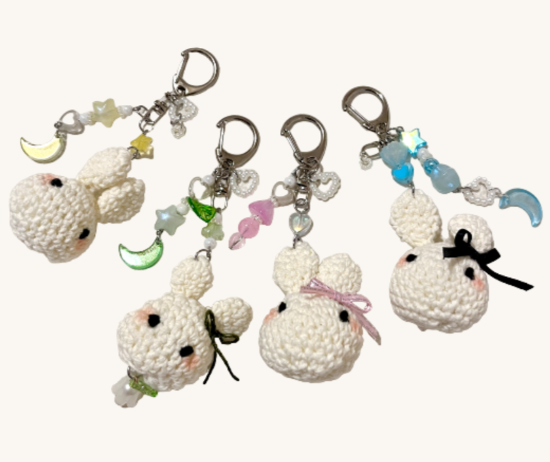 Bunny Charm Keychain