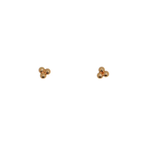 Triund Studs in Gold