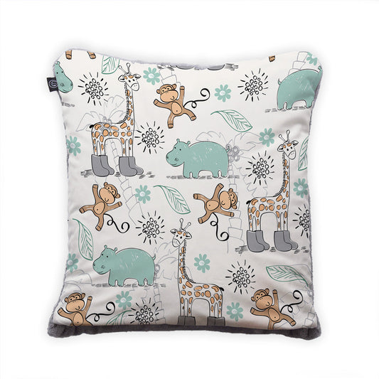 Zoo Toddler Cushion Blanket