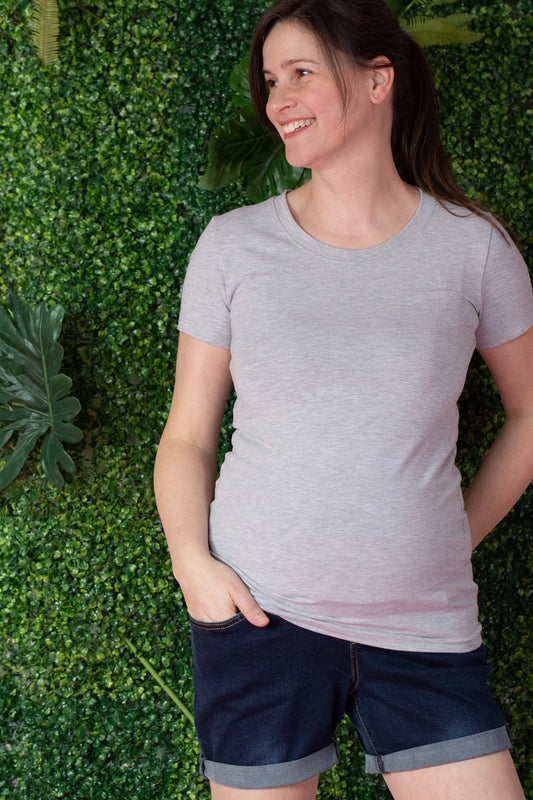 Grey Basic T-Shirt