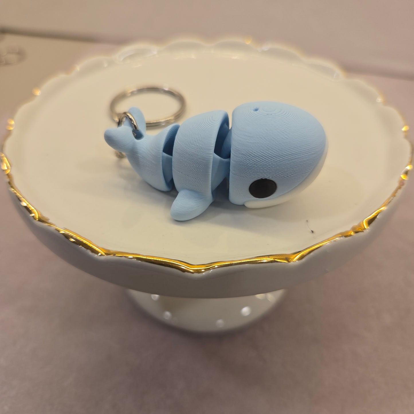 Whale Keychain