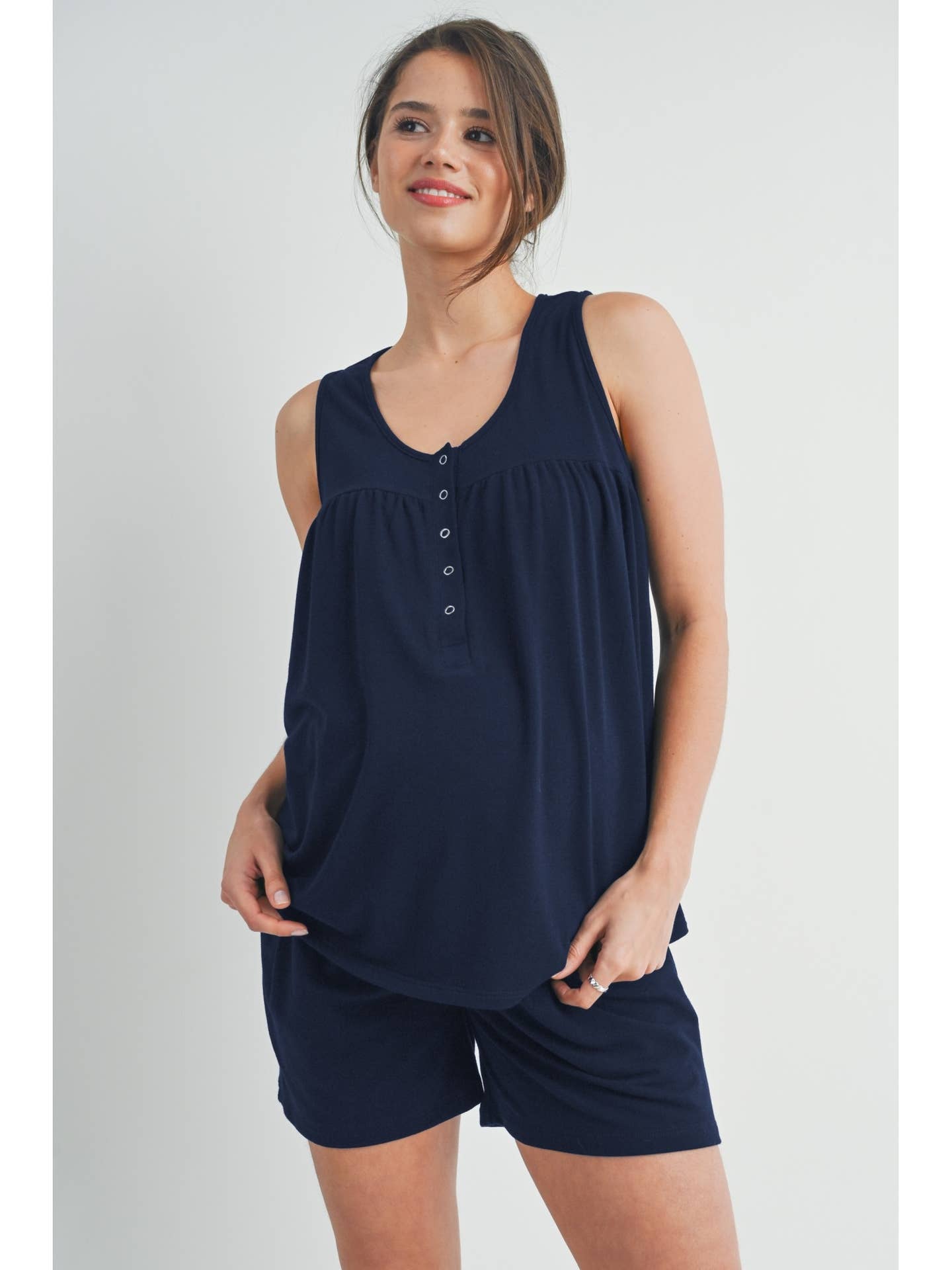 Petite Maternity Shorts
