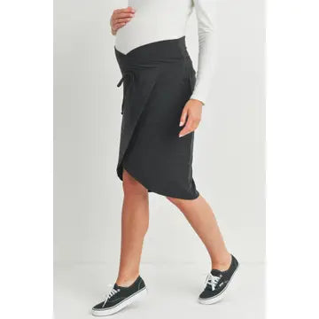 Bailey Charcoal Knit Skirt