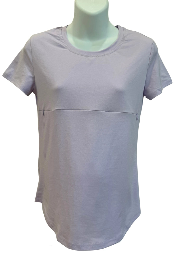 Tori Full Zip Nursing T-Shirt