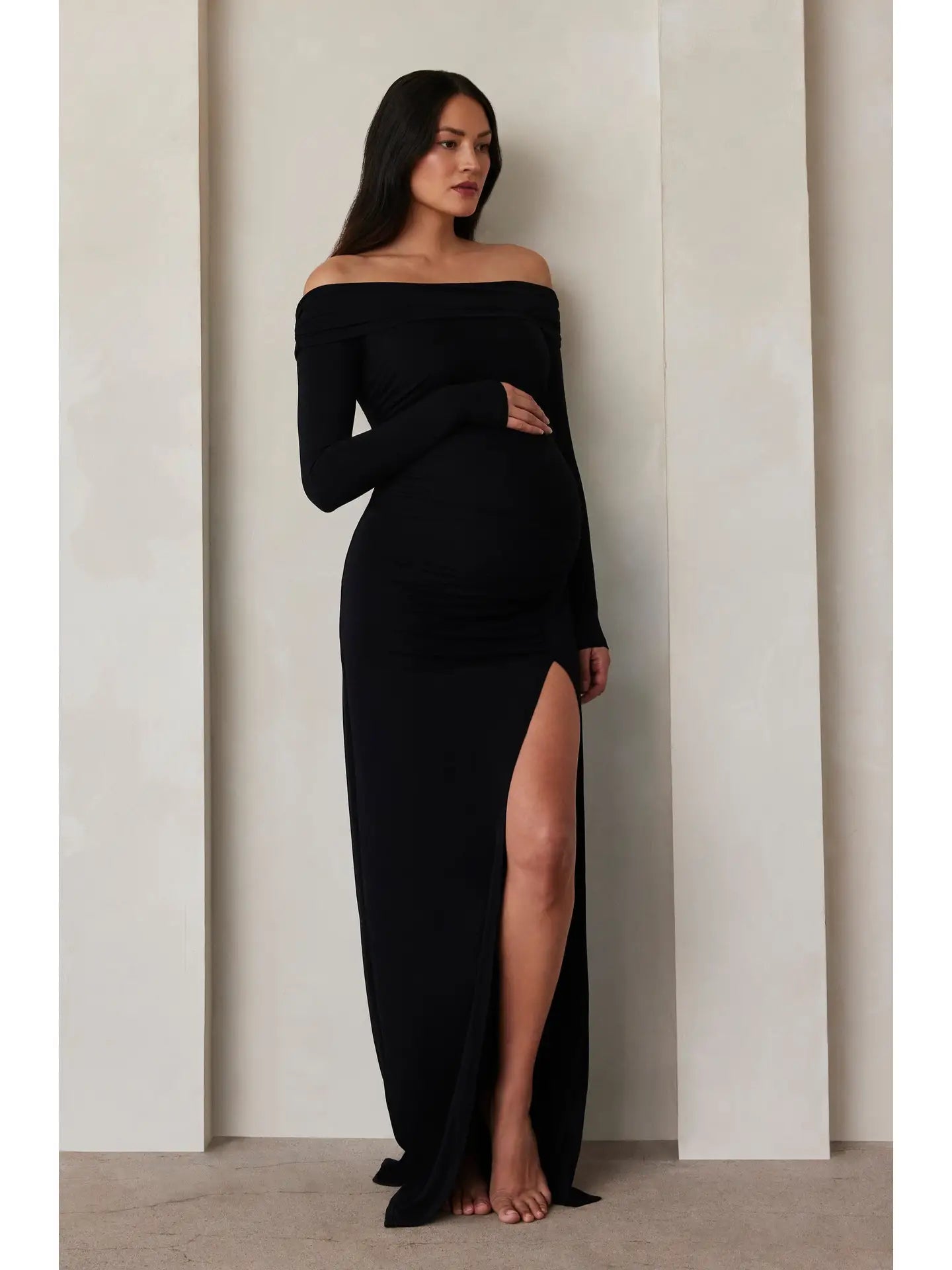 Off The Shoulder Evening Dress