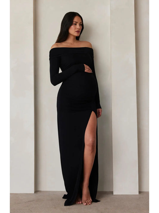 Off The Shoulder Evening Dress
