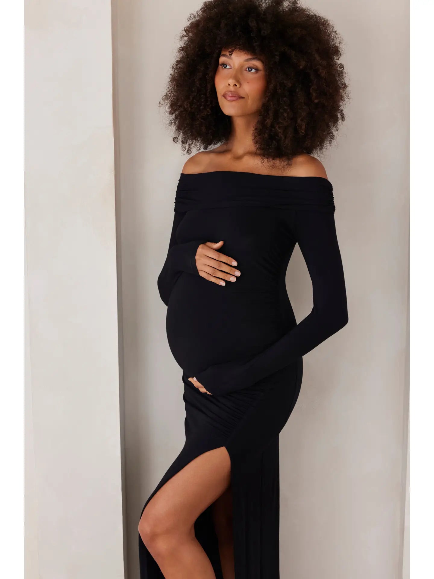 Off The Shoulder Evening Dress