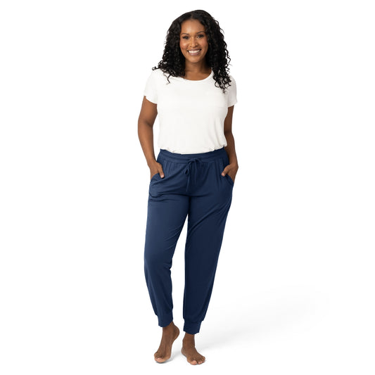 Everyday Maternity & Postpartum Lounge Joggers in Slate Blue