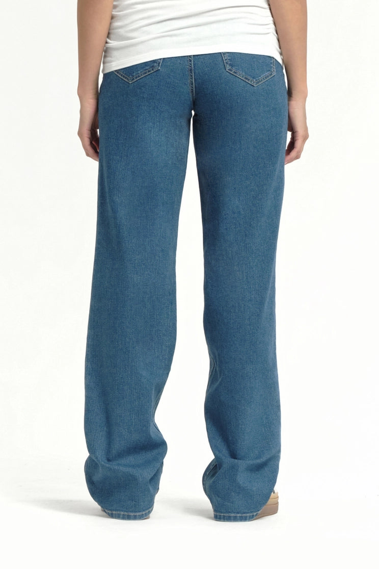 Iman Baggy Straight Leg Jean