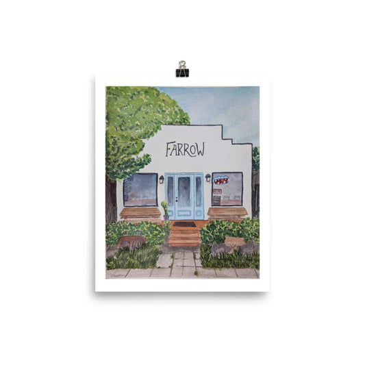 Farrow Sandwiches Watercolour Print