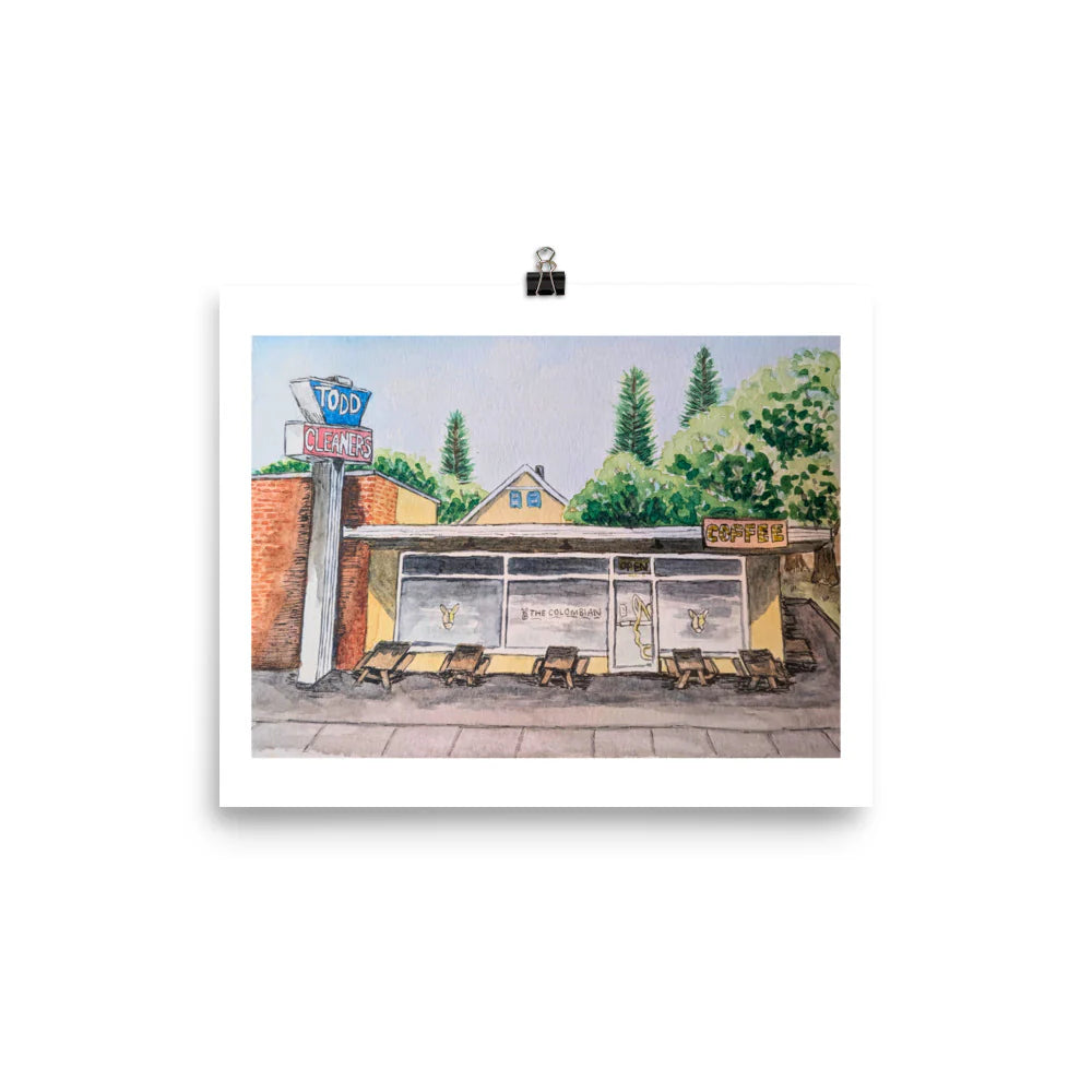 The Colombian Watercolour Print