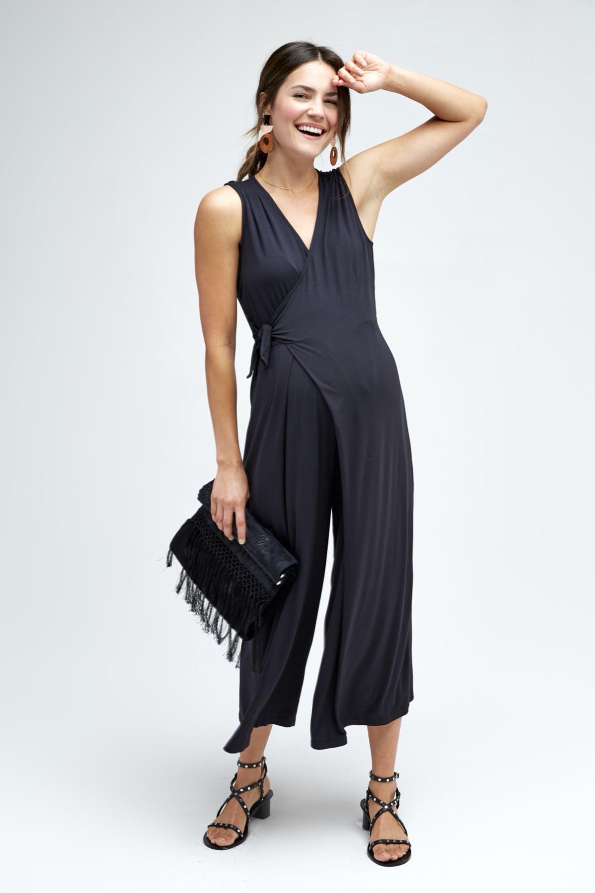 Francesca Jumpsuit in Black