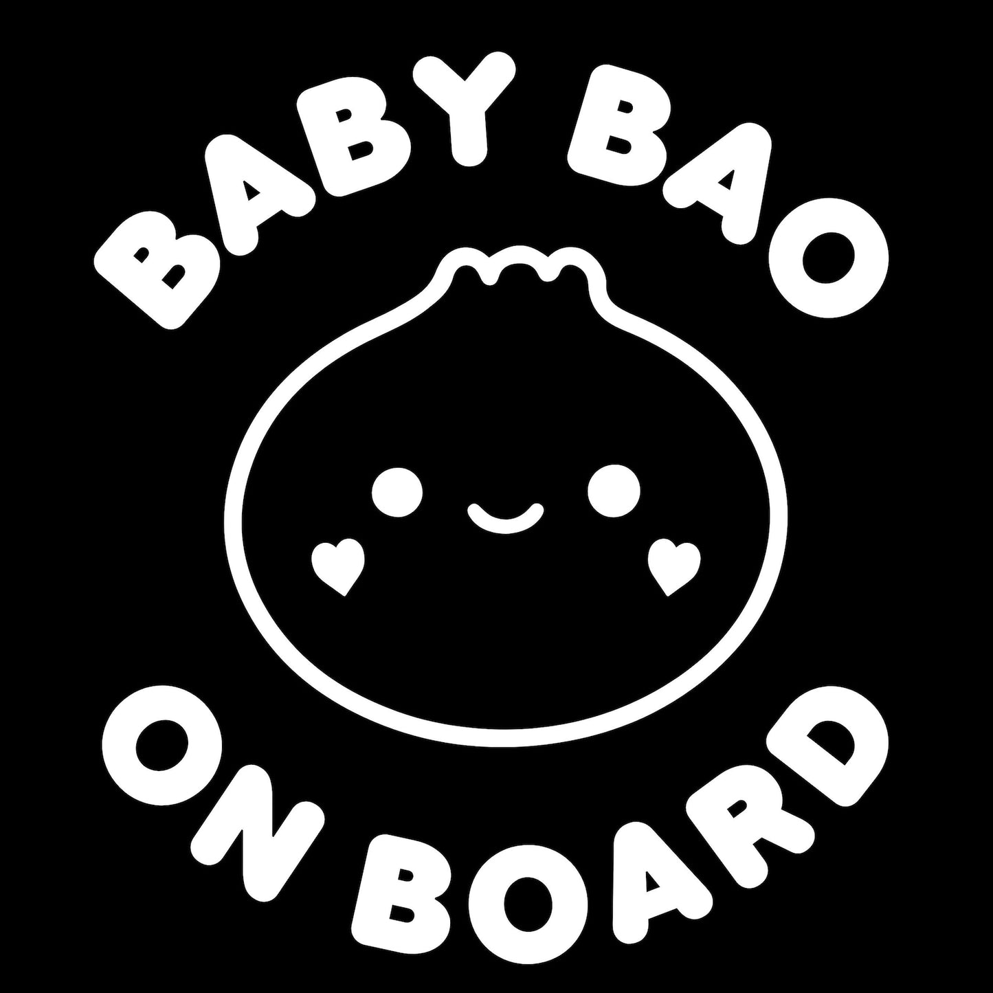 Baby Bao Car Decal Sticker