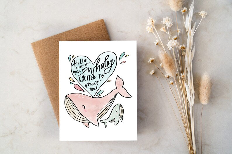 Whaley Baby Card