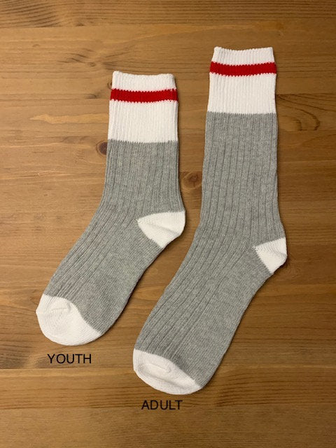 Baby Shark Socks in Light Grey