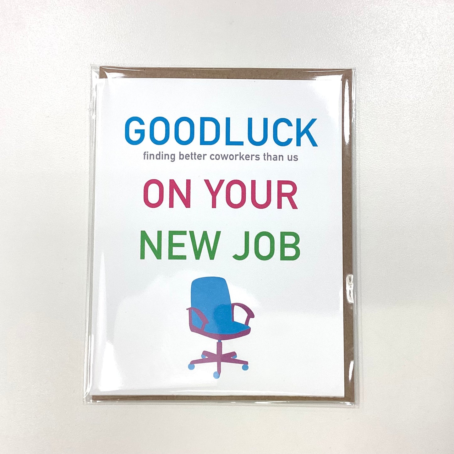 Good Luck on New Job Card