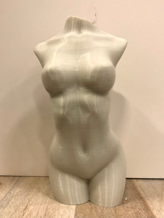 Body Vase in Cream