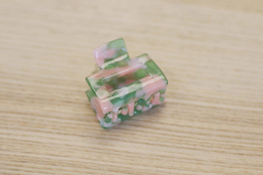 Mini Cube Clip in Watermelon Sugar