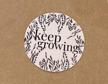 Keep Growing Sticker