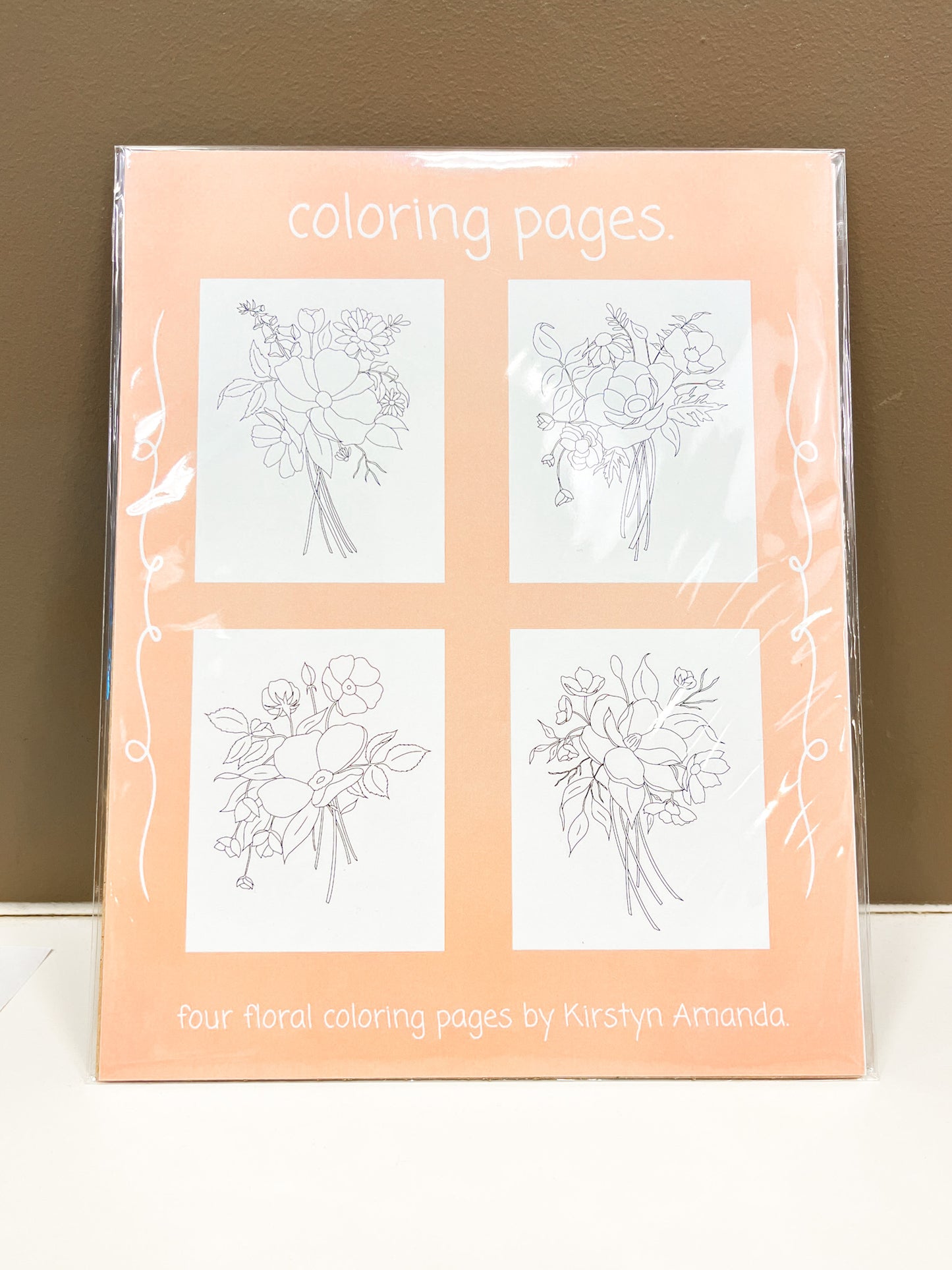 Pink Colouring Pages Pack