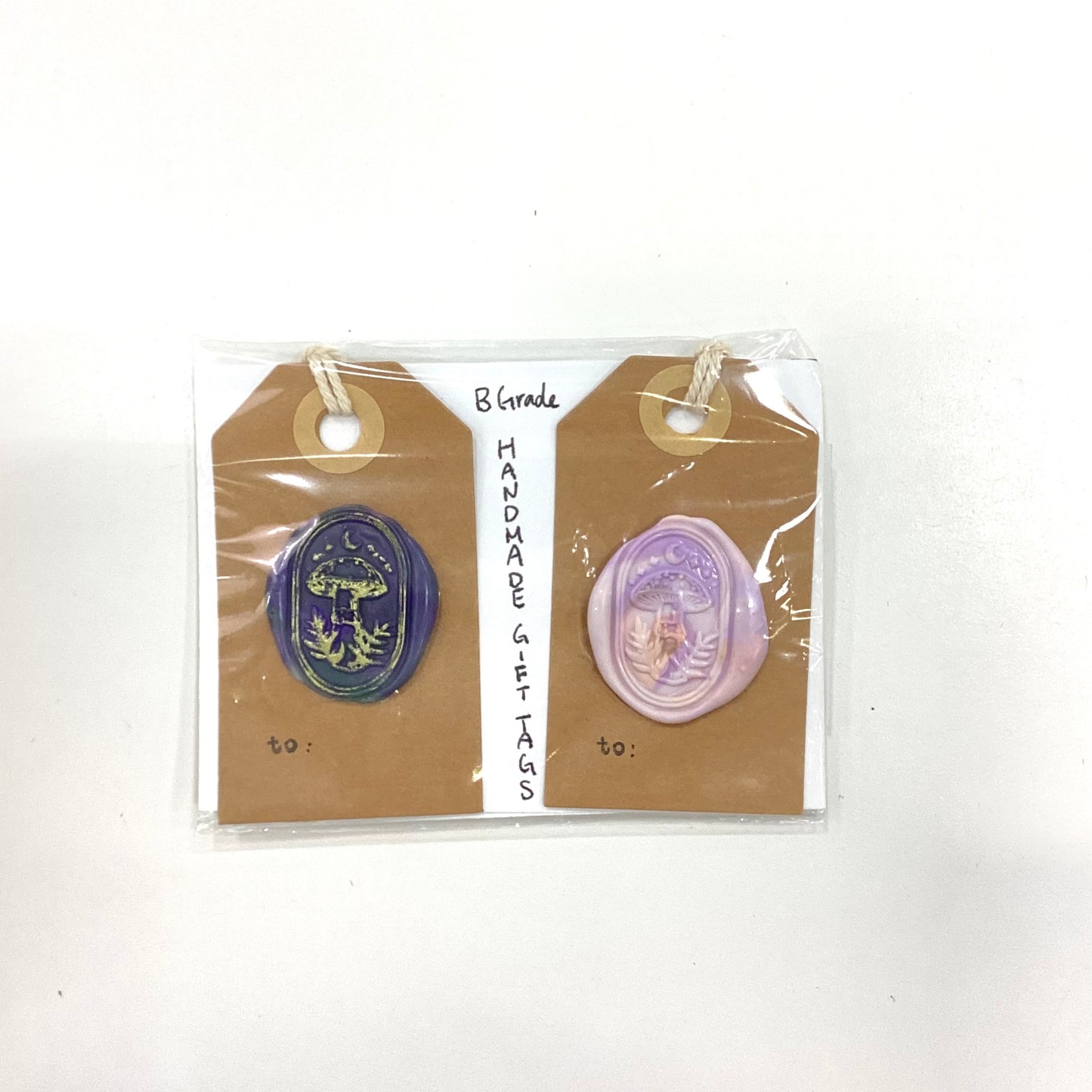 Duo Gift Tags with Wax Seals