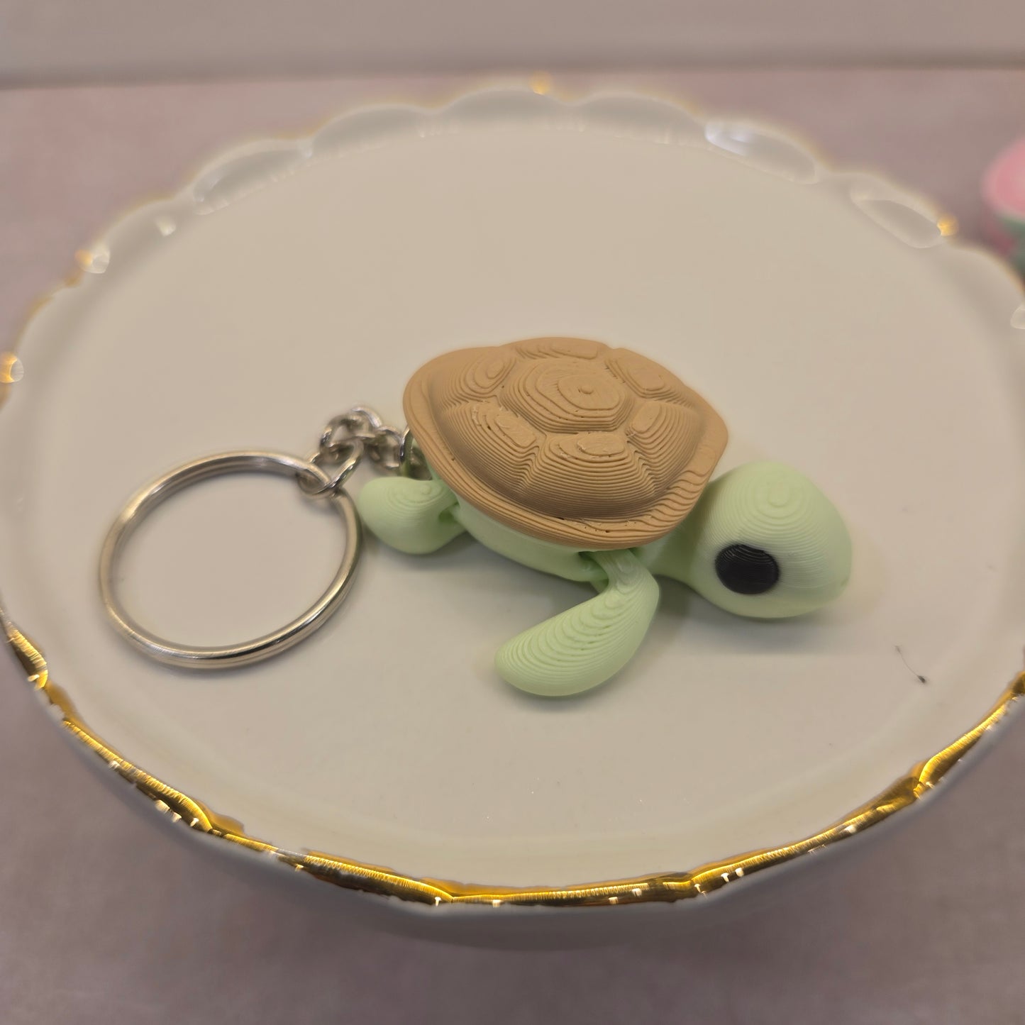 Turtle Keychain