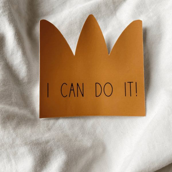 I Can Do It! Sticker