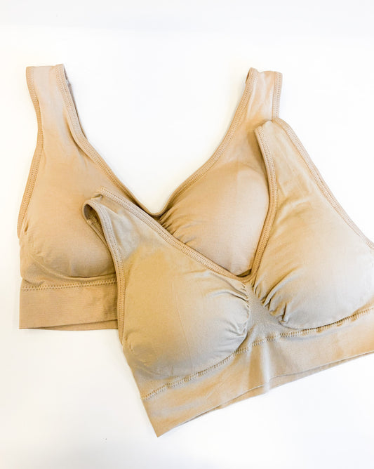 Helen Classic Bra in Nude - Final Sale