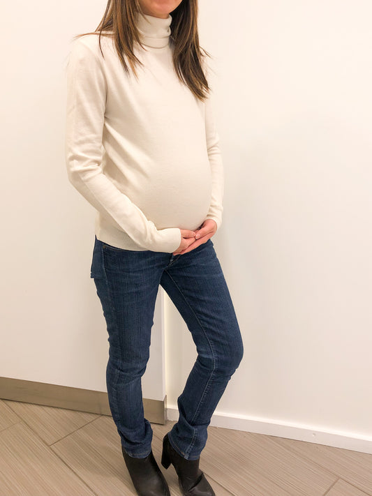 Lillian Turtleneck in White