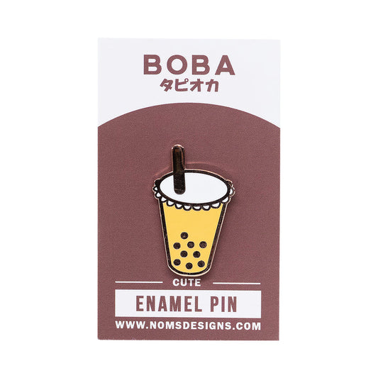 Boba Enamel Pin