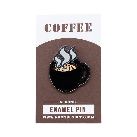Coffee Enamel Pin
