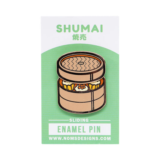 Shumai Enamel Pin