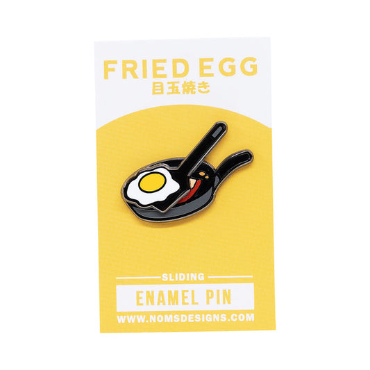 Fried Egg Enamel Pin