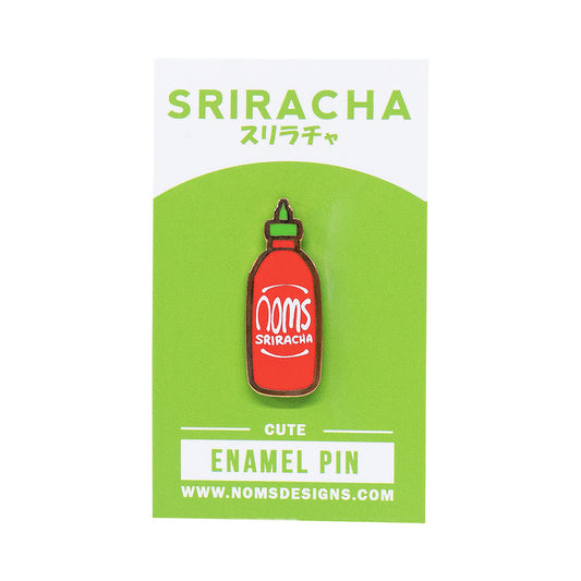 Sriracha Enamel Pin