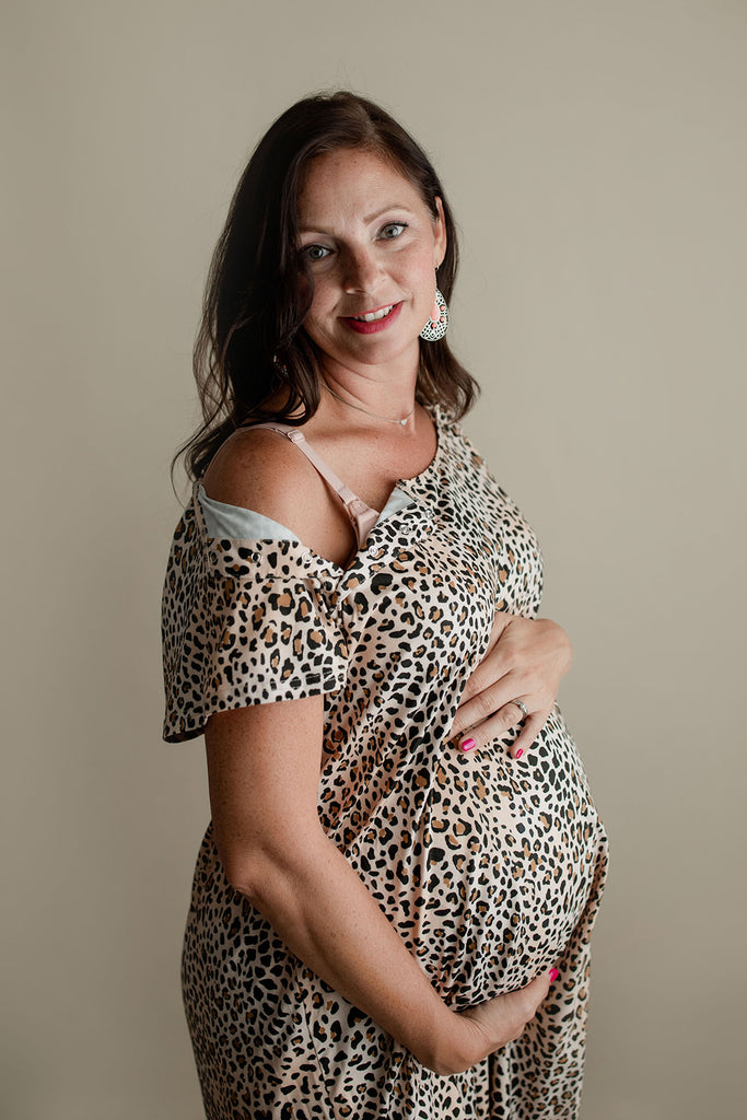 Mommy Gown in Leopard