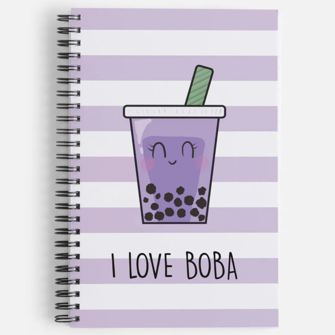 I Love Boba Notebook