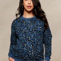 Orla Leopard Sweatshirt - Final Sale