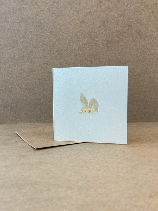 Bunny Ears Mini Card