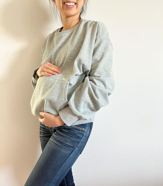 Sara Sweatshirt in Grey