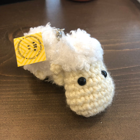 Sheep Amigurumi Keychain